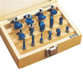 Clarke CHT362 - 15 Pc Router Bit Set (¼" Shank)