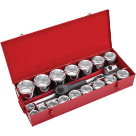 Clarke CHT871 1" Drive 22 Piece Socket Set