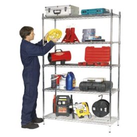 Wire & Polymer Shelving