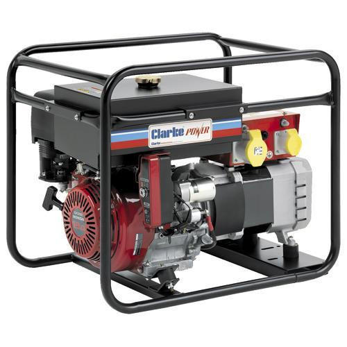Clarke CP6550NESLR 6.5kVA Long Run Electric Start Frame Mounted Generator Tools4Sale