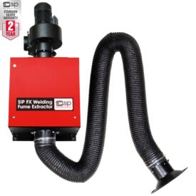SIP FX-WM Professional Wall-Mounted Welding Fume Extractor (2x Arms)