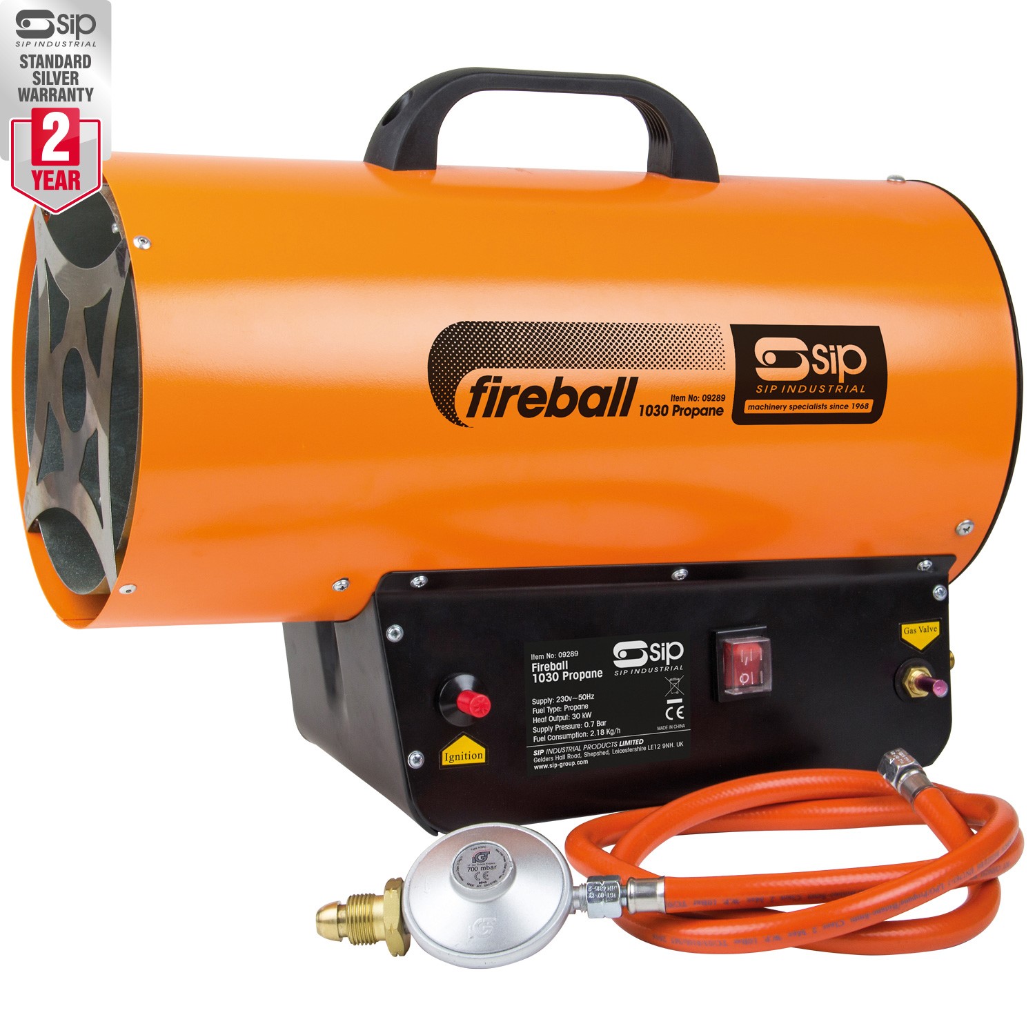 SIP FIREBALL 1030 Propane Space Heater Tools4Sale