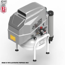 NARDI EXTREME 2D 1.50HP 25ltr Silenced Dental Compressor