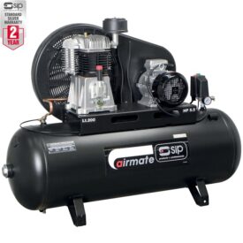 SIP TN5.5/200 200ltr Belt Drive Compressor